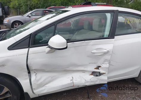 2013 Honda Civic Ex from USA, damaged, VIN 19XFB2F81DE090219